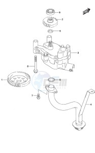 DF 200AP drawing Oil Pump