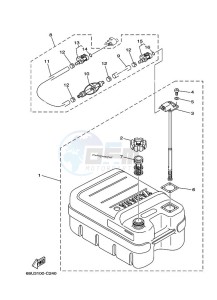 40VMHO drawing FUEL-TANK-2