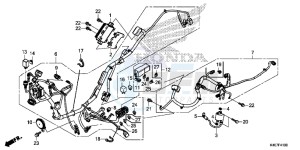 NSS125DF Forza 125 - NSS125D Europe Direct - (ED) drawing WIRE HARNESS