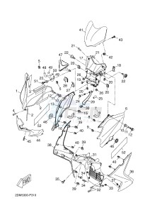 X-MAX125 ABS X-MAX (2DM6 2DM6) drawing WINDSHIELD