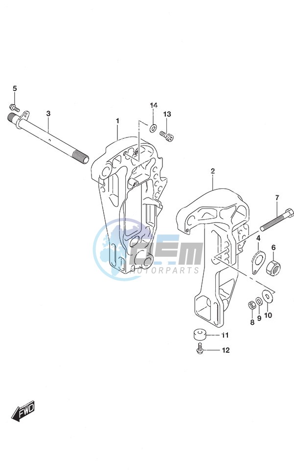 Clamp Bracket High Thrust