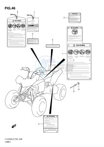 LT-Z400 (E33) drawing LABEL