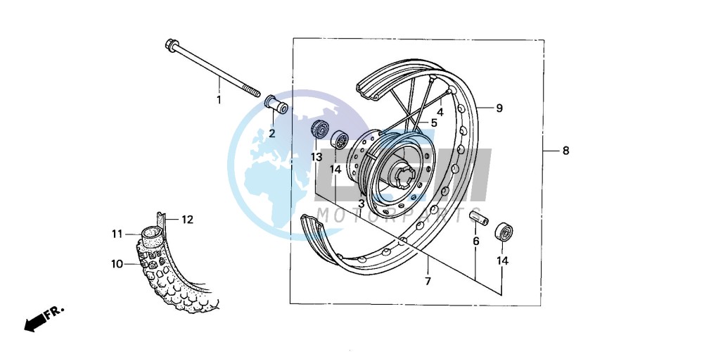 FRONT WHEEL