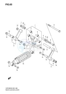 VZR1800 (E2) INTRUDER drawing REAR CUSHION LEVER