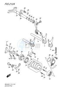 RMX450 drawing GEAR SHIFTING