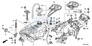 TRX420FPMD TRX420 Europe Direct - (ED) drawing FUEL TANK