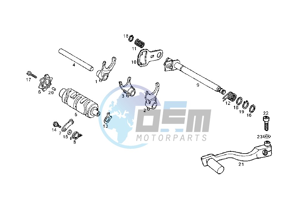 SHIFT CAM-FORK