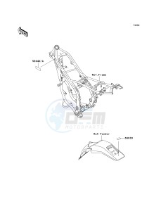 KDX 220 A [KDX220R] (A10-A12) [KDX220R] drawing LABELS