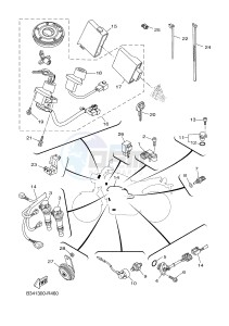 XSR700 (B341 B341 B341) drawing ELECTRICAL 2