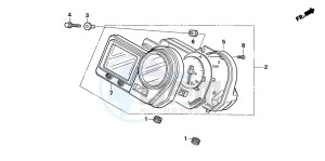 CBR900RE drawing METER (CBR900RRY,1/RE1)