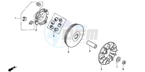 NSS250A JAZZ drawing DRIVE FACE