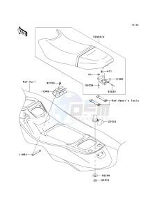 JT 1200 C [1200 STX-R] (1-2) [1200 STX-R] drawing SEAT