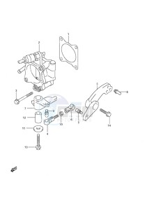 DF 40 drawing Throttle Body