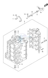 DF 70A drawing Cylinder Block