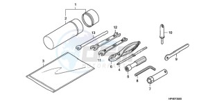 TRX420FEA Australia - (U / 2U 4WD) drawing TOOLS