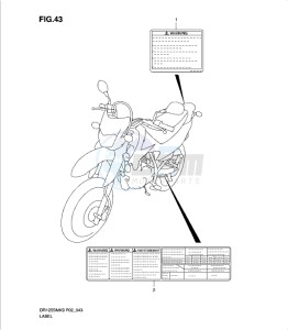 DR125SML0 drawing LABEL