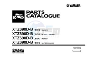 XTZ690D-B TENERE 700 (BEH2) drawing Infopage-1