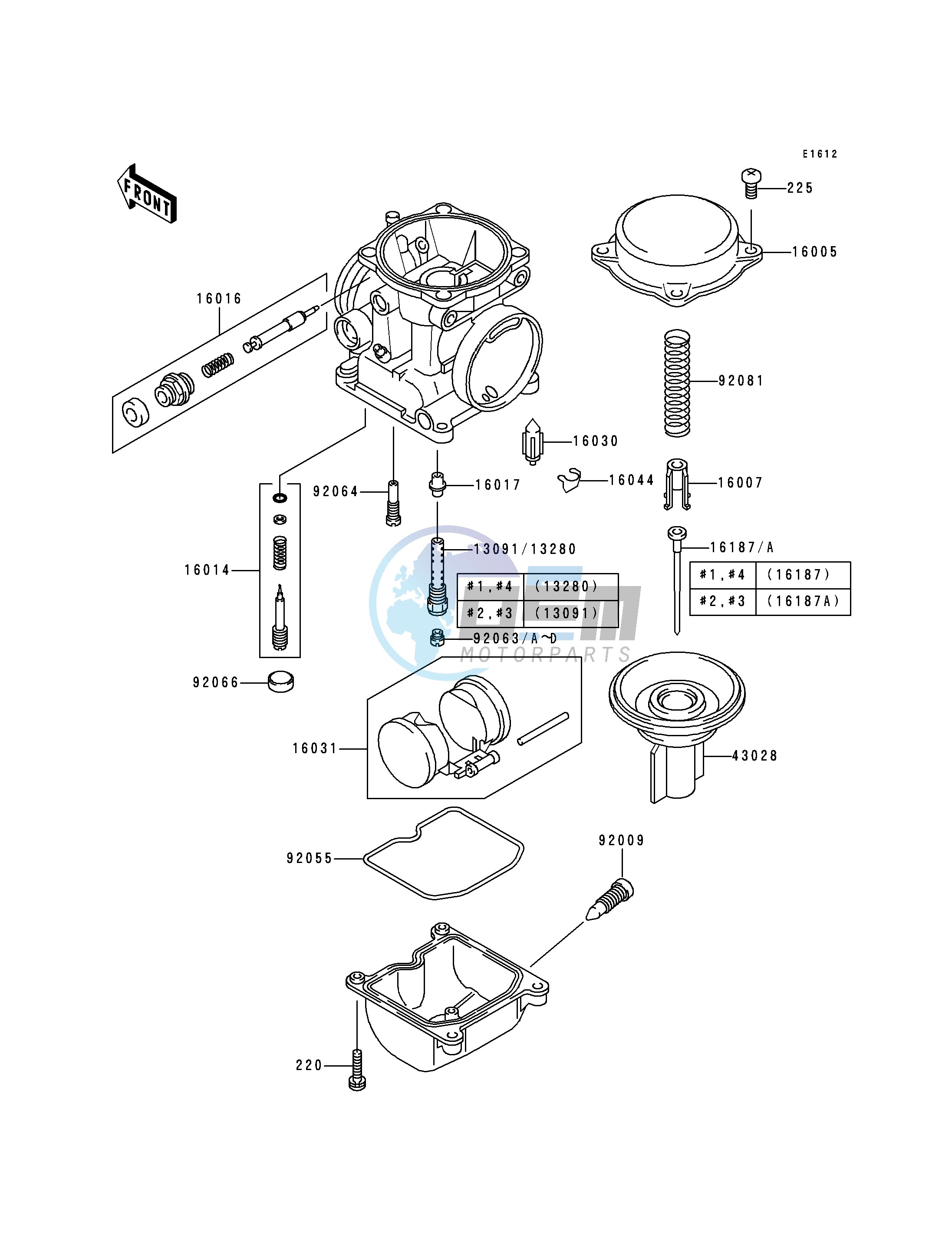 CARBURETOR PARTS