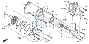 CBF1000A drawing WATER PUMP