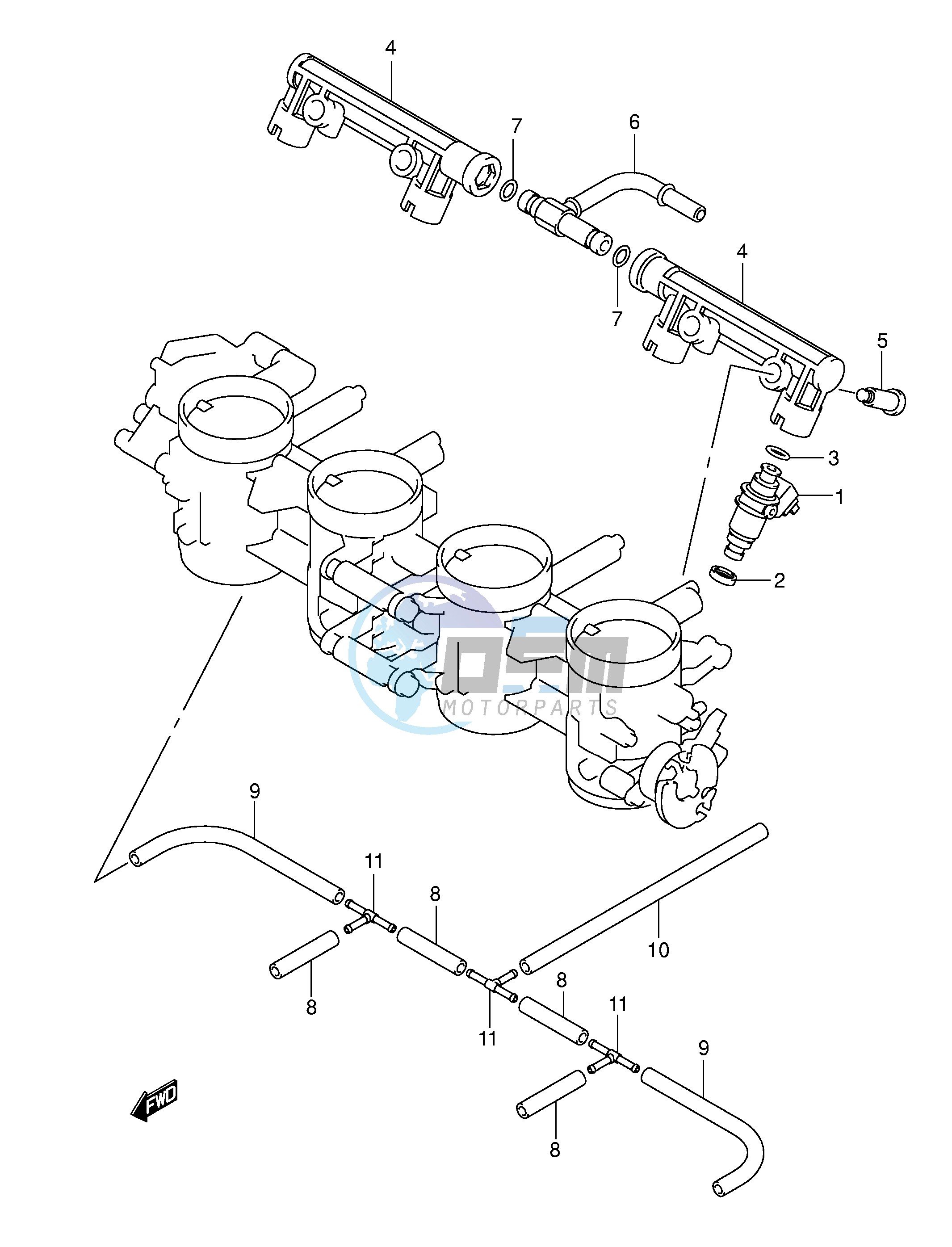 THROTTLE BODY HOSE JOINT