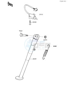 KL 250 D [KLR250] (D4-D6) [KLR250] drawing STAND-- S- -