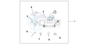 GL1800A BR - (BR) drawing PASSENGER CONTROL