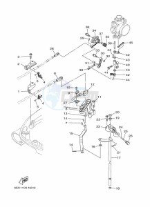 FL115BETX drawing THROTTLE-CONTROL