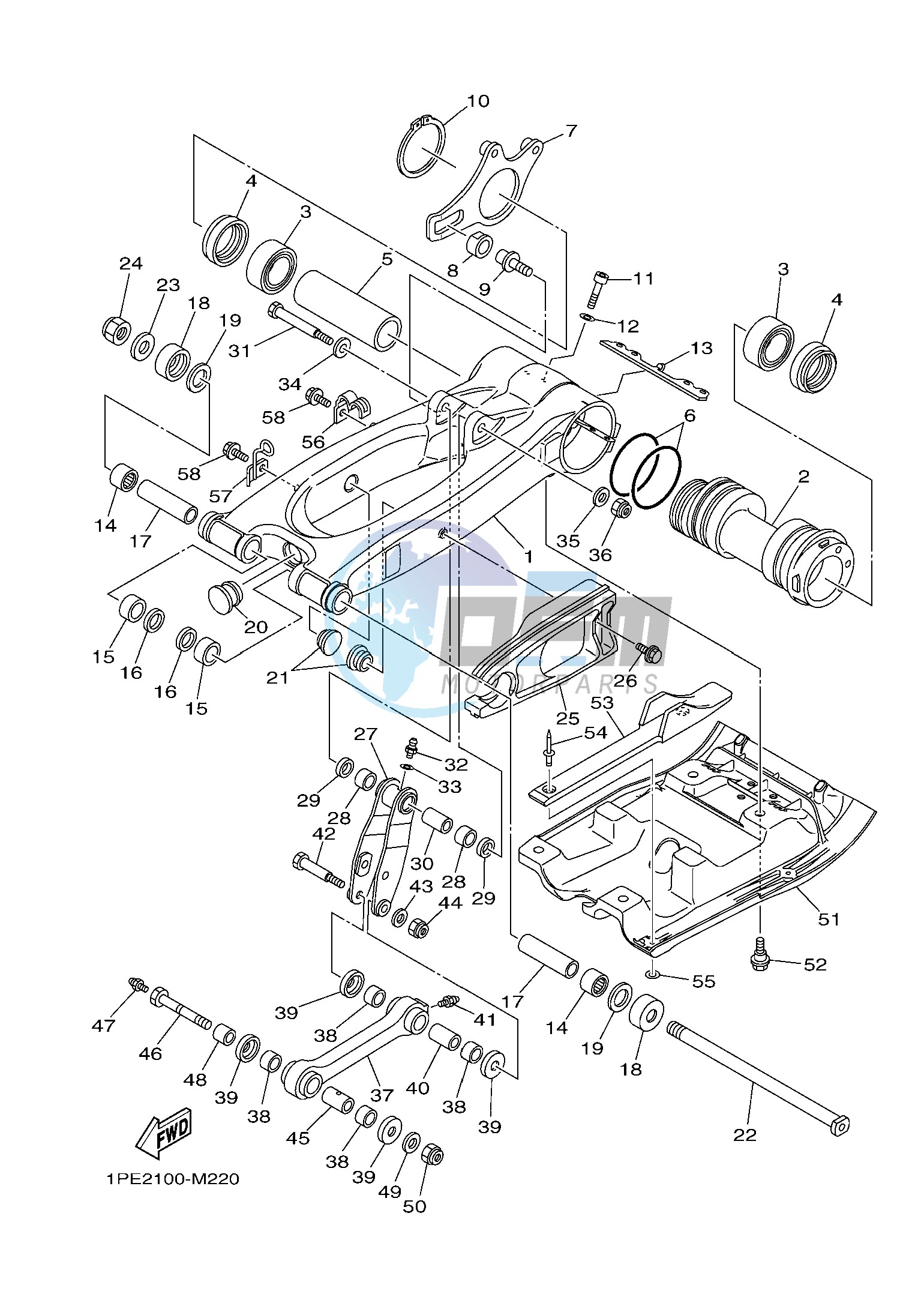 REAR ARM