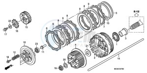 ST13009 Europe Direct - (ED / MME) drawing CLUTCH