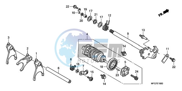 GEARSHIFT DRUM