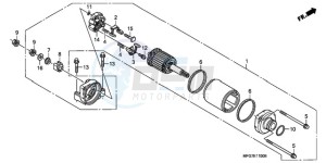 CB600F39 Spain - (SP / ST 25K) drawing STARTING MOTOR