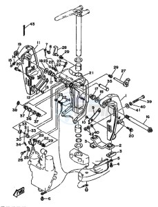 250A drawing FRONT-FAIRING-BRACKET