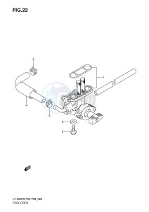 LT-Z50 (P3-P28) drawing FUEL COCK