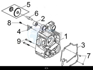 JOYMAX Z + CBS (LW12W4-EU) (M2) drawing R. CRANK CASE COMP