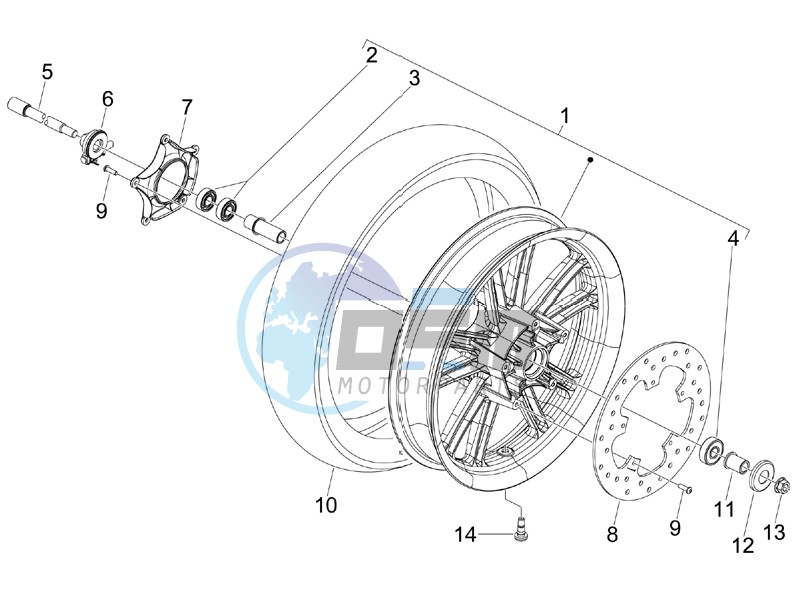 Front wheel