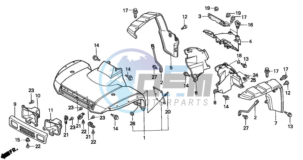 FRONT FENDER