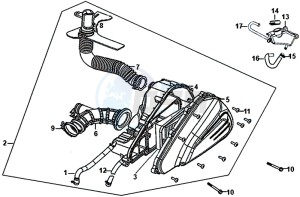 JET 14 125/XB1 (XC12WW-EU) (E4) (L7-M0) drawing AIR FILTER