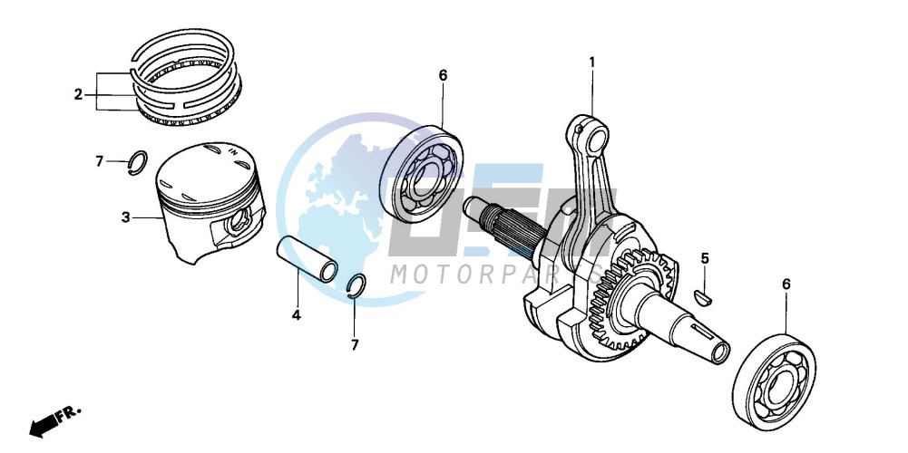 CRANKSHAFT/PISTON