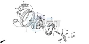 NH80MS drawing REAR WHEEL