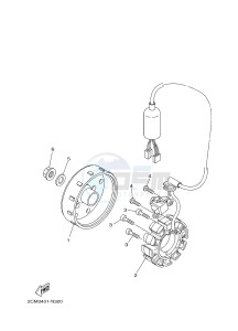 MW125A TRICITY 125 (2CMP 2CMR) drawing GENERATOR