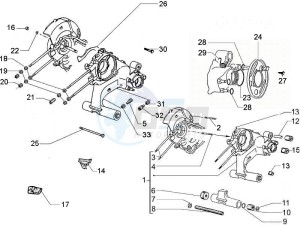 PX 125 2T NOABS E3 (EMEA, APAC) drawing Crankcase