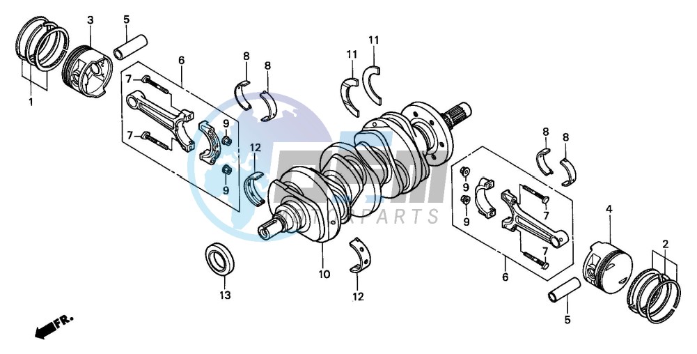 CRANKSHAFT/PISTON