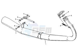 ROADSTER 125 drawing SILENCER