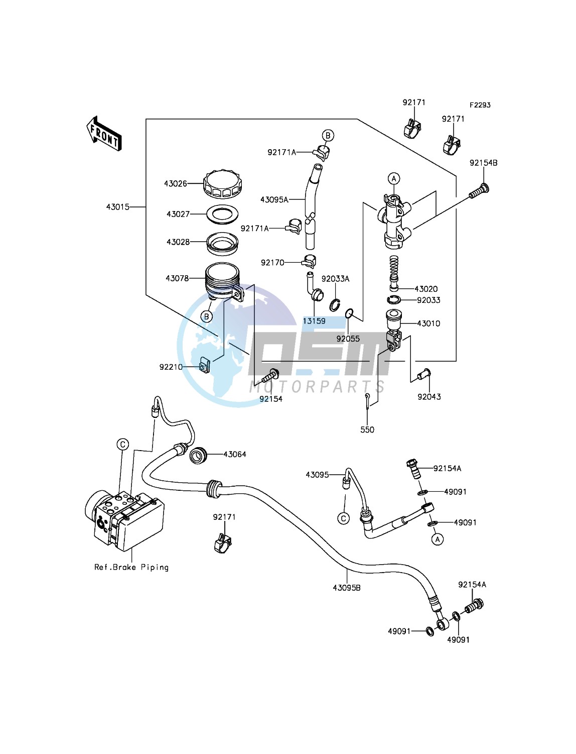 Rear Master Cylinder