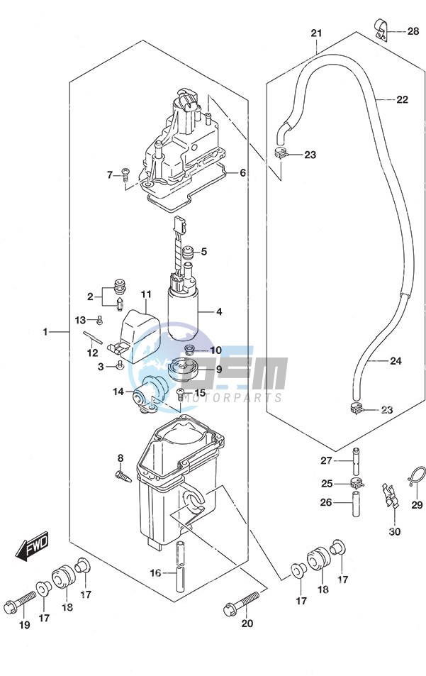 Fuel Vapor Separator