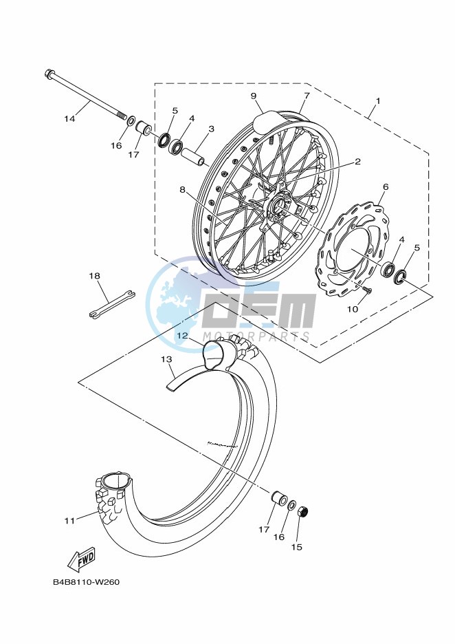 FRONT WHEEL