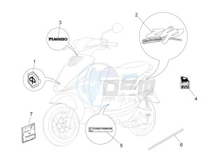 ZIP 100 4T (Vietnam) drawing Plates - Emblems