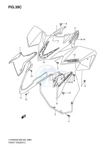 LT-R450 (E28-E33) drawing FRONT FENDER (LT-R450ZK8)