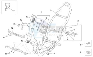 SR 125-150 drawing Frame