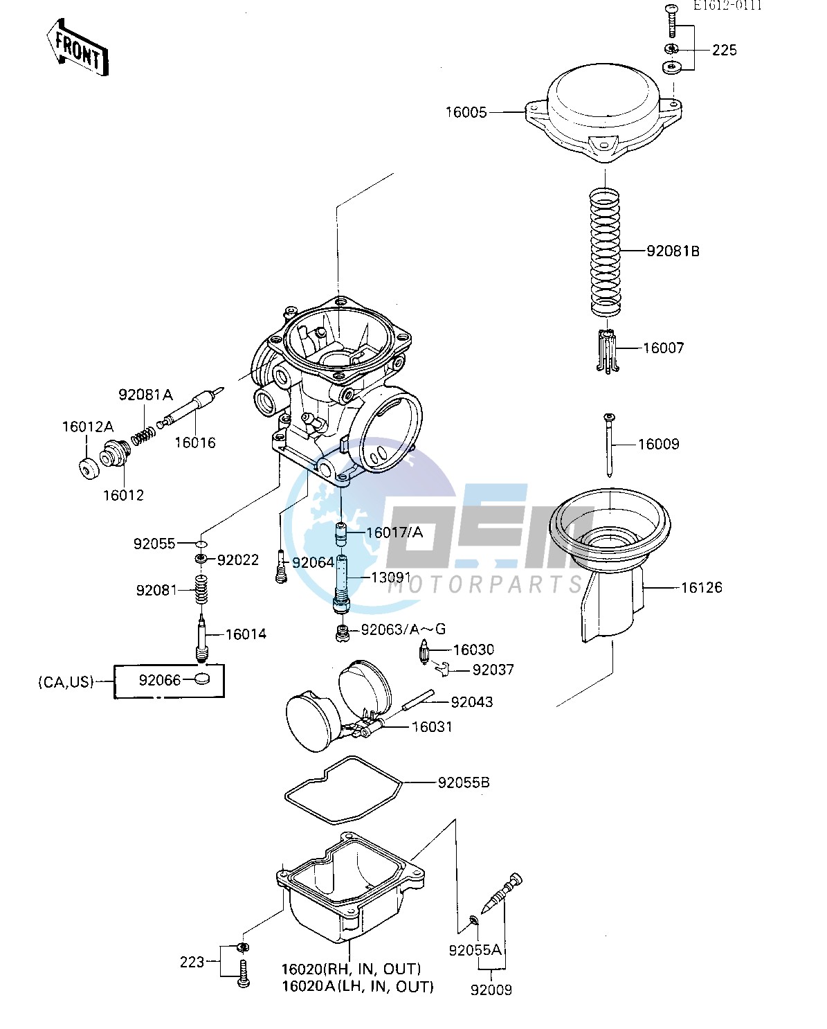 CARBURETOR PARTS